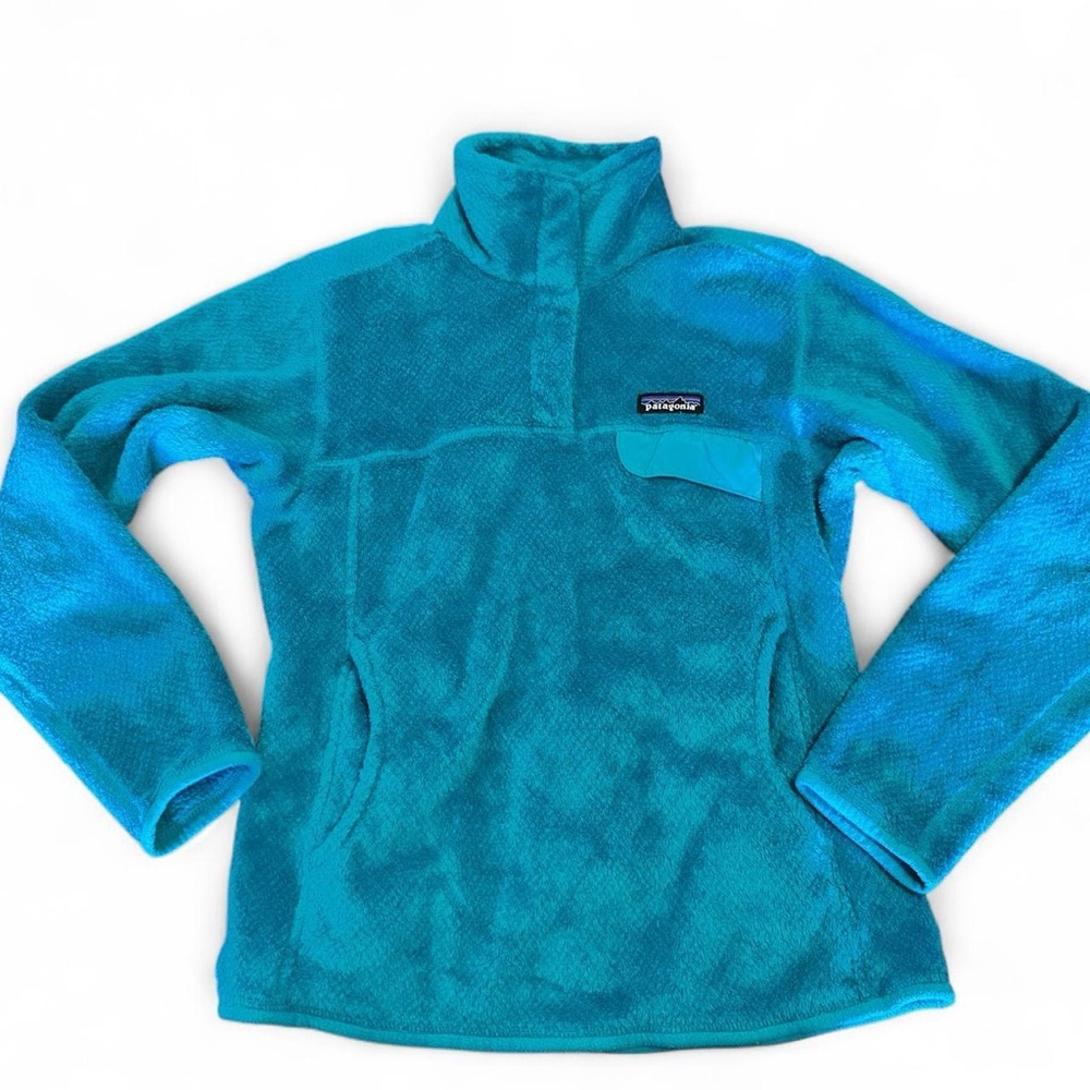 Patagonia Women’s Blue Fleece Pullover Jacket Size Small‎